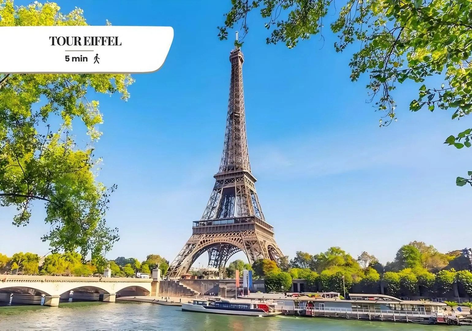 Tbs 323 - Superb Apartment With Eiffel Tower View Paris
